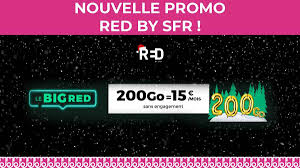 Codes promo et offres red sfr les plus récents il y a plusieurs bonnes raisons de choisir la solution red by sfr. Surprise Red Relance Sa Promo Forfait Mobile 200go A 15 Pour Noel