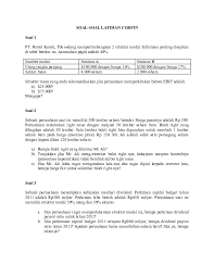 Check spelling or type a new query. Doc Soal Soal Latihan Corfin Soal 1 Jordy Alvin Academia Edu