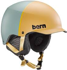 bern baker eps winter snowboard ski helmet s matte khaki