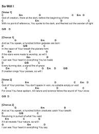 You Call Me Out Upon The Waters Lyrics And Chords So Will I Chords Page 1 Ukulele Worship Songs Ukulele Songs Ukulele Chords Songs