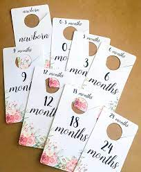 If you'd like something less themed, these free printable floral baby closet dividers are great for a little. 10 Baby Closet Dividers Diy Printables And Etsy Annie Baby Monitor