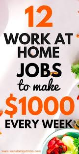 2.1 challenge work from home. Business Ideas For Housewives