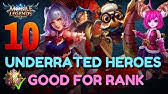 Because of this, some heroes more or less fill the same role as others, creating a situation where if you wish to learn how each hero ranks against others, check out this ml: 10 Best Solo Rank Heroes In Mlbb Free Redeem Code Mobile Legends Bang Bang Youtube