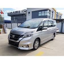 It is available in 9 colors, 3 variants, 1 engine, and 1 transmissions option. Nissan Serena C27 Venttec Door Visor Sun 2018 2019 2020 2021 2022 Shopee Malaysia