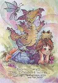 Some Day S The Dragon Wins By Jody Bergsma Prints Fantasy Dragon Games