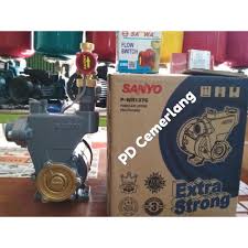 Otomatis pada mesin pompa air fungsinya untuk mematikan mesin jika tidak ada penggunaannya, otomatis pompa air mau. Pompa Air Sanyo Pendorong Booster Pump Otomatis Shopee Indonesia