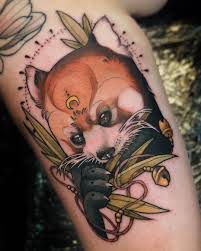 It's time to show them off! Niedliche Tattoos Von Roten Pandas Artists Aus Deiner Nahe Feelfarbig