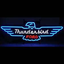 Ford Thunderbird Atuo Car Neon Sign Custom Trucks
