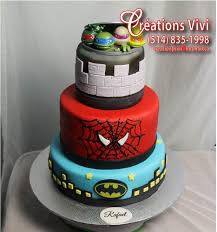 Gateau Batman Spiderman Ninja Cake Food Desserts