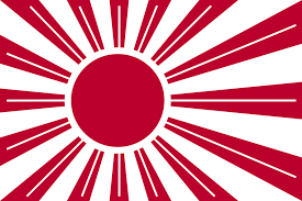 Japan S Rising Sun Flag Remastered Vexillology Rising Sun Flag Flag Sunrise