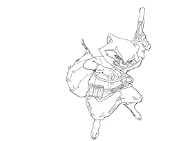 Printable raccoon head coloring page. Guardians Of The Galaxy 82502 Superheroes Printable Coloring Pages