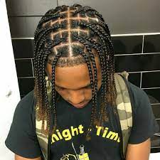 Pin By 6ixtides On Man Braids Mens Braids Hairstyles Boy Braids Hairstyles Cornrow Hairstyles For Men