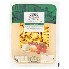 Tesco Cheese And Tomato Cappelletti 300g Tesco Groceries Tesco Groceries Tomato And Cheese Tesco Cheese