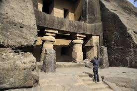 Elephanta Caves Print, Mumbai, India ...
