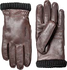 Hestra Deerskin Primaloft Rib Leather Gloves