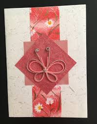 Handmade Greeting Card Asian Look Sweet Mizuhiki Butterfly Asian Cards Hand Made Greeting Cards Cards Handmade
