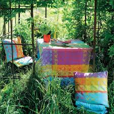Nappe Mille Colibris Antilles Nappe De Table Nappe Exterieure Garnier Thiebaut