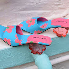 Vintage Ramon Tenza Flower Heels Ramon Tenza Heels Aesthetic Shoes Fashion Shoes