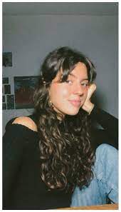 How to cut curtain bangs. Curtain Bangs Curly Curly Hair Care Aesthetic Curlyhaircareaesthetic In 2021 Curly Hair Photos Haircuts For Wavy Hair Curly Hair Styles
