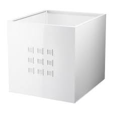 Lekman White Box 33x37x33 Cm Ikea In 2021 Kallax Shelf Ikea Storage Boxes Kallax Shelf Unit