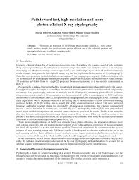 Ana diaz, lotta lindgren, mona khoshoi lyrics: Pdf Path Toward Fast High Resolution And More Photon Efficient X Ray Ptychography