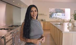One bedroom has a huge bed with cream headboard and white bedding, and the tour continued with a walk through the hallway, which has white gloss flooring and a muted colour scheme. Kim Kardashian S House Has A Second Kitchen And A Walk In Fridge See Her Amazing Tour Hello