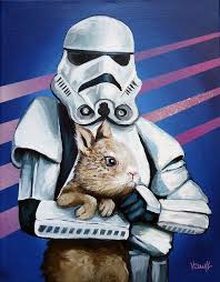 Stormtrooper With Bunny Www Tramplamps Com Star Wars Art Star Wars Villains Star Wars Bad Guys