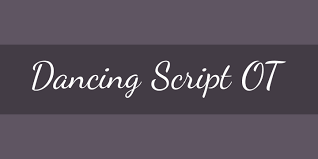 About the font commercial script two regular. Font Squirrel Dancing Script Ot Font Free By Impallari Type