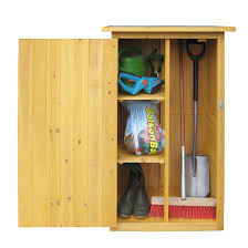 2 x kunststoffschrank haushaltsschrank schrank beistellschrank gartenschrank. Habau Flachdach Gartenschrank Spiesstanne Braun Garten Und Freizeit