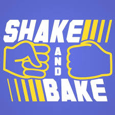 Fried chicken, with the benefit being that you bake the breading farther than fry it, as the breading is where the majority of the oil soaks i to the food. Shake N Bake Logo Logodix