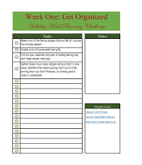 Meal prep, meal prep ideas, meal prep recipes. Holiday Meal Planning Challenge Weekly Checklist Printables Week 1 Meal Planning Magic