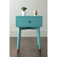 Top This Midcentury Inspired End Table With A Colorful Lamp For A Pop Of Style Or Set It Beside Your B End Tables With Storage Square Accent Tables End Tables