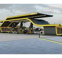 Modern Design Steel Structure Buildings for Gas Stations and Petrol Station  Canopies Fuel Station Service Equipment