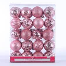 Maybe you would like to learn more about one of these? Holiday Time 40 Count Shatterproof Ornaments Pink Walmart Com Walmart Com
