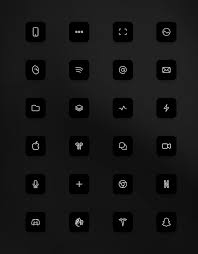 The second time i tried was eight months later; Ios 14 Monochrome Icon Set