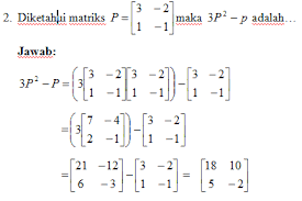 Check spelling or type a new query. Perkalian Matriks Invers Transpose Pengertian Dan Jenisnya