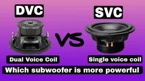 Wiring the voice coils in parallel will have a lower resistance. Dual Voice Coil Vs Single Voice Coil Detail Video Youtube