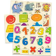 Smart, easy and fun crossword puzzles to get your day started with a smile. Toddler Toys For 1 2 3 Year Old Boys And Girls 3 Pack By Quokka Shapes