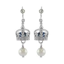 Yet however successful and glorious victoria's time on the throne might have been, her coronation was beset by disaster. Queen Victoria S Small Diamond Crown Pearl Drop Earrings