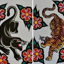 When autocomplete results are available use up and down arrows to review and enter to select. Pin By Ada Grabowska On Tatuaze Old School Tattoo Cat Tattoo Traditional Panther Tattoo