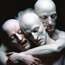 Surrealism, horror, grotesque, William Blake, Ken Curry, Heinrich …» —  картинка создана в Шедевруме