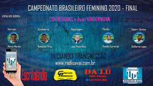 Estão encontradas as últimas duas equipas despromovidas da liga bpi 2020/21. Corinthians X Avai Kindermann Campeonato Brasileiro Feminino Final Youtube