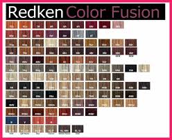 Redken Color Fusion Chart Bio Letter Format