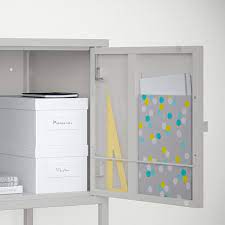 If you have one of the darker door colors i can see how it would be offensive. Lixhult Cabinet Combination Grey Ikea
