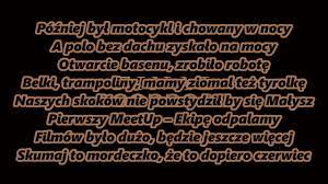 Mini Majk Ft Poczciwy Krzychu Final 365 Tekst Lyrics Youtube