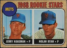 1971 nolan ryan #513 *reprint*novelty card.mint.free shipping. 1968 Topps Nolan Ryan Rookie Card A Closer Look All Vintage Cards