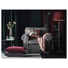 Ektorp Sessel Nordvalla Dunkelgrau Armlehnen Sessel Dekor