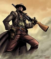Ngboys Gunslinger By Jkconlin On Deviantart Western Gunslinger Art Western Comics Red Dead Redemption Art