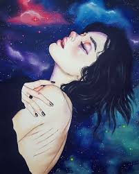 Image Result For Girl And Stars Drawing Pop Art Art Drawings Art