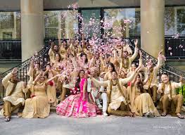 Award Winning Team Of Chicago Wedding Photographers Best Photographer Chicago Indian Wedding Bridal Party Photoshoot Indian Wedding Venue